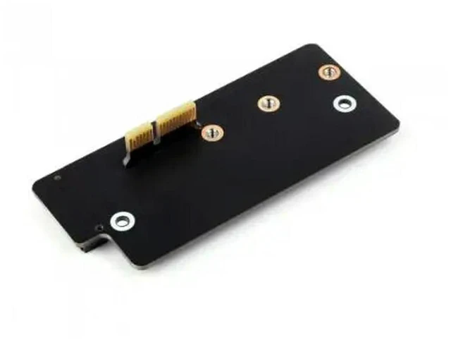 Alt view image 2 of 3 - AJMRTC PCIe To M.2 Adapter (B) for Raspberry Pi, NVMe M.2 SSD Expansion Board, High Speed Read Write, M-Key NVMe Solid State Drive Support, PCIe Storage HAT for Raspberry Pi Series
