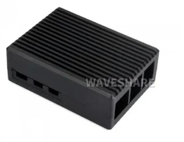 Alt view image 3 of 3 - AJMRTC PI5-CASE-I Aluminum Stripe Grooved Case for Raspberry Pi 5, Metal Enclosure with Built-in Cooling Fan & Heatsink Pillars, Passive & Active Combined Cooling Protective Shell for Raspberry Pi 5
