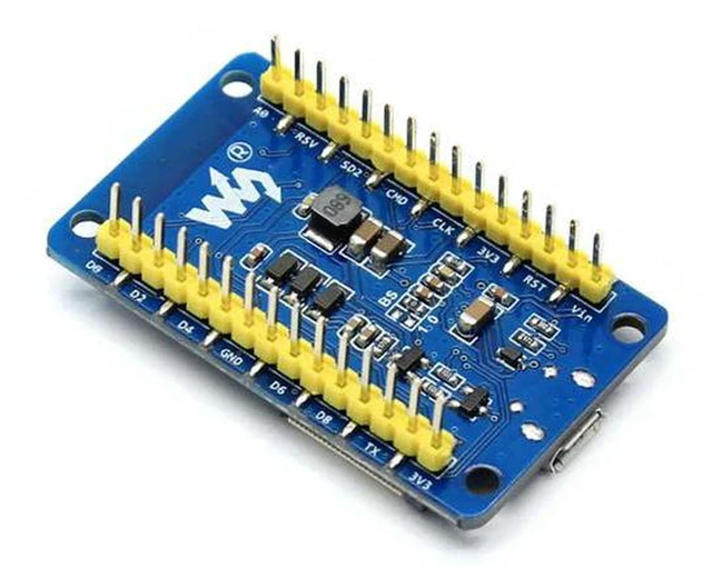 Alt view image 2 of 3 - AJMRTC Universal E-Paper Driver Board with Onboard ESP8266 SoC, Supports Multiple SPI E-Paper Raw Panels, WiFi Wireless E-Ink Display Controller Module for Embedded IoT Projects