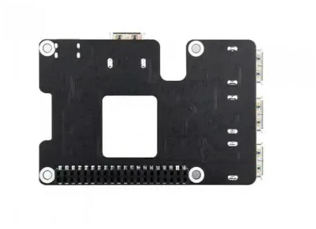 Main image of AJMRTC PCIe to USB 3.2 Gen1 HAT for Raspberry Pi 5, PCIe USB HUB Expansion Board with 4 High Speed USB Ports, Driver-Free Plug and Play, Stackable HAT Standard Form Factor for Raspberry Pi 5
