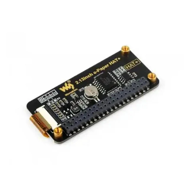 Alt view image 3 of 3 - AJMRTC 2.13 Inch E-Paper HAT, 250×122 Resolution E-Ink Display HAT for Raspberry Pi, SPI Interface Ultra Low Power Bi-Stable E-Paper Screen Module for IoT Embedded Projects