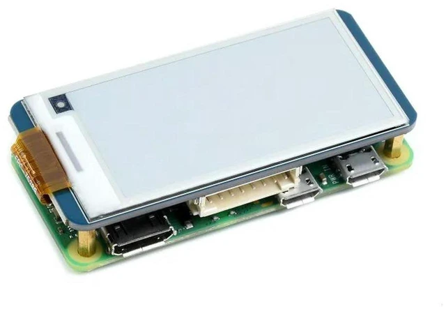Main image of AJMRTC 2.13 Inch E-Paper HAT, 250×122 Resolution E-Ink Display HAT for Raspberry Pi, SPI Interface Bi-Stable E-Paper Screen Module with Partial Refresh for Low Power IoT Projects