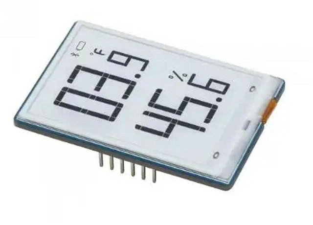 Main image of AJMRTC 1.9 Inch Segment E-Paper Module, 91 Segments I2C Bus E-Ink Display, Ultra Low Power Segment Screen for Temperature Humidity Meter, Humidifier, Digital Meter Embedded Projects