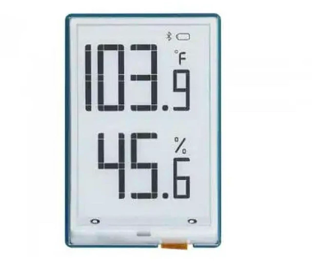 Alt view image 3 of 3 - AJMRTC 1.9 Inch Segment E-Paper Module, 91 Segments I2C Bus E-Ink Display, Ultra Low Power Segment Screen for Temperature Humidity Meter, Humidifier, Digital Meter Embedded Projects