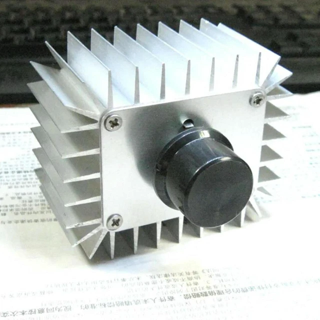 Alt view image 3 of 3 - AJMRTC 5000W Thyristor Voltage Regulator Module, High Power Electronic AC Voltage Controller, Supports Dimming, Motor Speed Control and Temperature Adjustment for Industrial and DIY Power Control