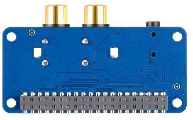 Alt view image 2 of 3 - AJMRTC PCM5122 Audio Board (A), HIFI I2S DAC Module for Raspberry Pi, 40PIN GPIO HAT, Stereo Encoding & Decoding Audio Expansion Board, High Fidelity Sound for Raspberry Pi 4B 3B+ Zero Series