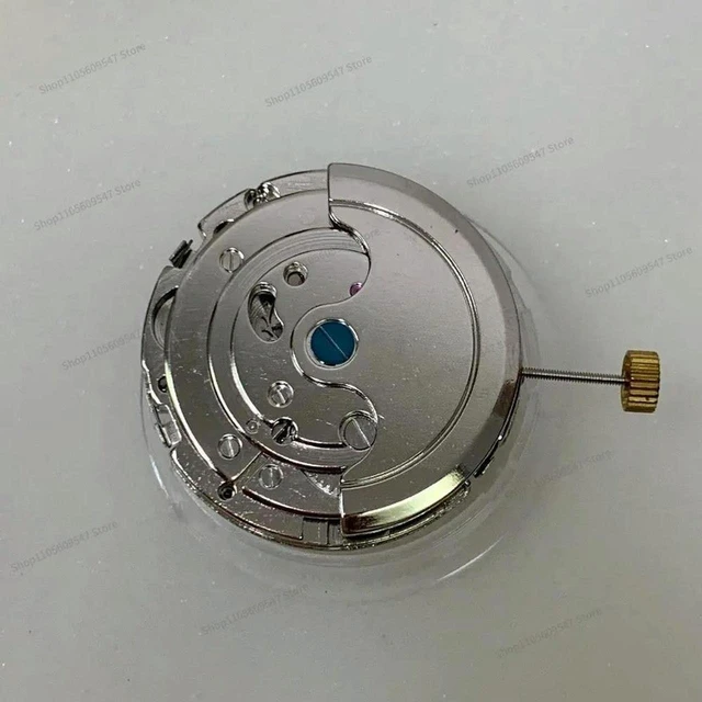 Alt view image 2 of 3 - AJMRTC Multifunctional Mechanical Watch Movement, 12-Point Perpetual Calendar, Five-Pin 6-Point Bare Balance Wheel Movement, Precision Mechanical Core Replacement Accessories for Watch Repair & Custom