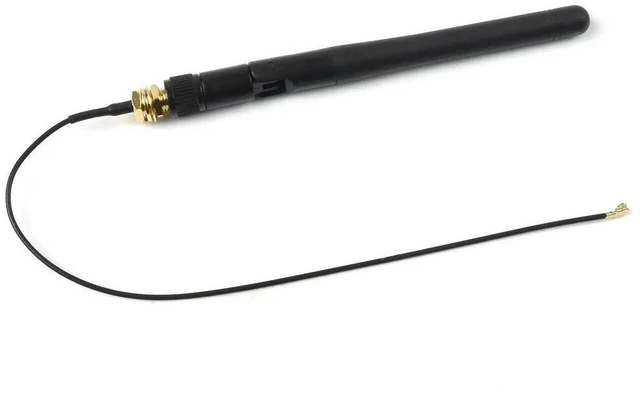 Alt view image 2 of 3 - AJMRTC Raspberry Pi Compute Module 4 Antenna Kit, Certified for CM4 Use, Dual Band 2.4GHz & 5GHz WiFi Antenna with U.FL to SMA Cable, Boost Wireless Signal for CM4 IoT Embedded Projects