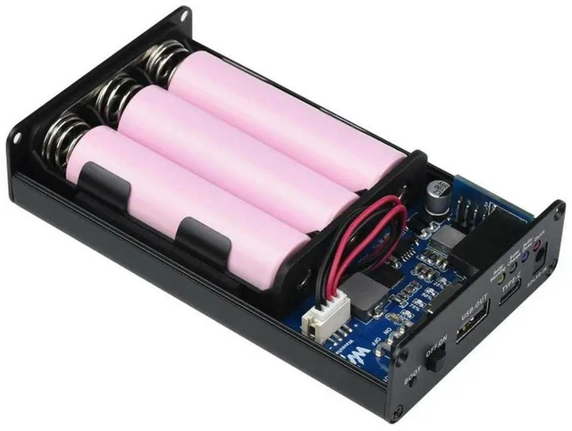 Alt view image 3 of 3 - AJMRTC Solar Power Manager (C), Solar Charging Management Module, Supports 3 Batteries Charging, Built-in Multiple Protection Circuits for Solar Panel Power Supply and Battery Energy Storage Projects