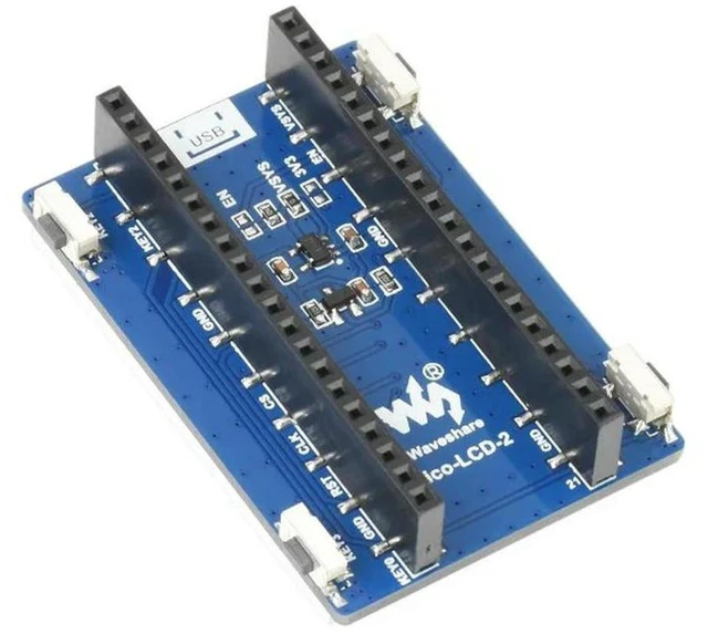 Main image of AJMRTC Pico-LCD-2 2inch LCD Display Module for Raspberry Pi Pico, 320×240 Resolution, 65K RGB Colors, SPI Interface Color Screen Expansion Board for Pico / Pico W Embedded GUI Projects