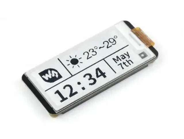 Alt view image 3 of 3 - AJMRTC 2.13inch e-Paper HAT+ for Raspberry Pi, 250×122 Resolution E-Ink Display Module, Immersion Gold Process, SPI Interface, HAT+ Standard, Supports Pwnagotchi, Low Power Electronic Paper Screen for