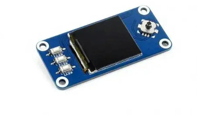 Alt view image 2 of 3 - AJMRTC 1.3inch IPS LCD HAT for Raspberry Pi, 240×240 Resolution IPS Display Module, Wide Viewing Angle Color Screen, SPI Interface Stackable HAT for Raspberry Pi Maker Embedded DIY Electronic Projects