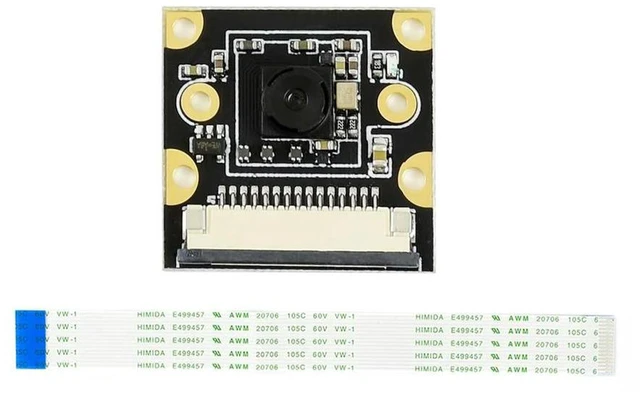 Alt view image 3 of 3 - AJMRTC IMX219-120 Camera Module for Jetson Nano, Compute Module 3/3+, 120 Degree FOV, 8MP IMX219 CMOS Camera, Wide Angle Lens for Embedded Vision Maker DIY Projects