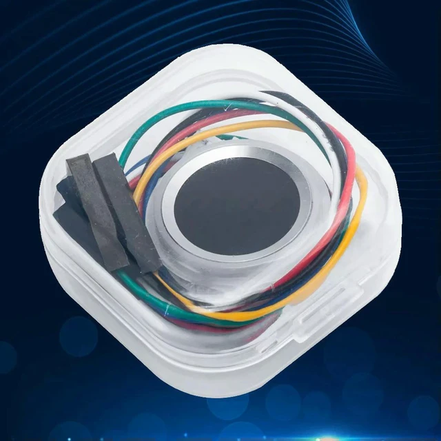 Alt view image 3 of 3 - AJMRTC SFM-V1.7 Fingerprint Module, Capacitive Touch Fingerprint Sensor, UART Communication Interface, Biometric Recognition Unit for Smart Lock Access Control Maker DIY Projects