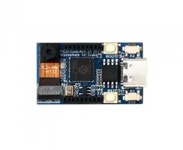 Main image of AJMRTC PICO-Cam-A RP2040 Camera Development Board, Onboard HM01B0 Grayscale Camera & 1.14inch IPS LCD, All-In-One Vision Board for Embedded Image Acquisition Maker DIY Projects