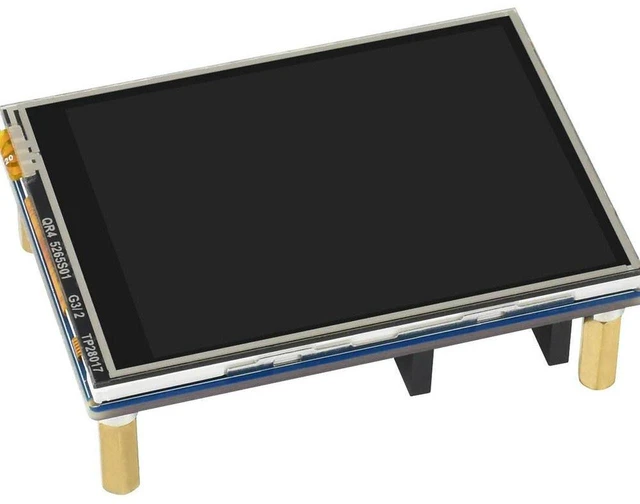 Main image of AJMRTC 2.8inch Touch Display Module for Raspberry Pi Pico, 320×240 Resolution, 262K Colors TFT LCD, SPI Interface, Onboard Resistive Touch & MicroSD Slot for Embedded DIY Projects