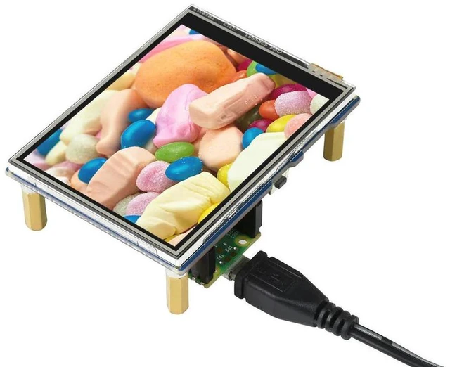 Alt view image 2 of 3 - AJMRTC 2.8inch Touch Display Module for Raspberry Pi Pico, 320×240 Resolution, 262K Colors TFT LCD, SPI Interface, Onboard Resistive Touch & MicroSD Slot for Embedded DIY Projects