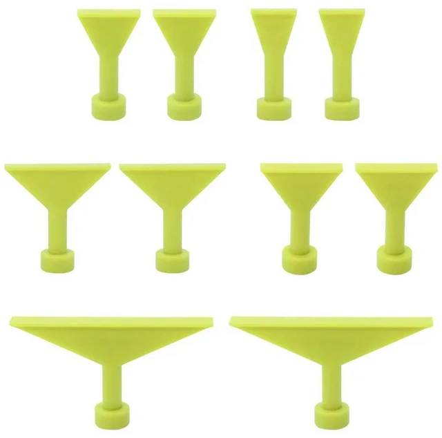 Alt view image 3 of 3 - AJMRTC Paintless Car Dent Repair Pull Tab, Wine Glass Line Pulling Tab with Non-Marking Suction Pit Gasket, for Concave Convex Pit Removal, Auto Body PDR Accessory for Most Vehicles DIY Dent Pulling