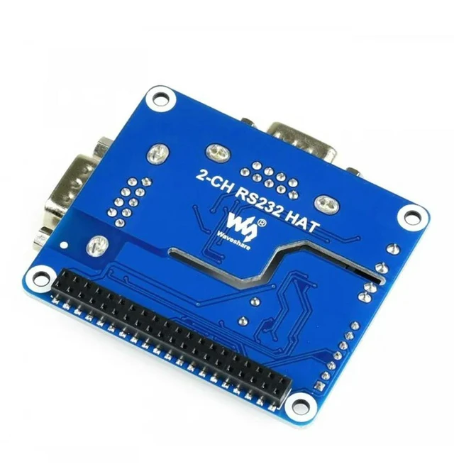 Alt view image 2 of 3 - AJMRTC 2-CH RS232 HAT, 2-Channel Isolated RS232 Expansion HAT for Raspberry Pi, Serial Port Module with Isolation Protection for Industrial Data Communication DIY Projects