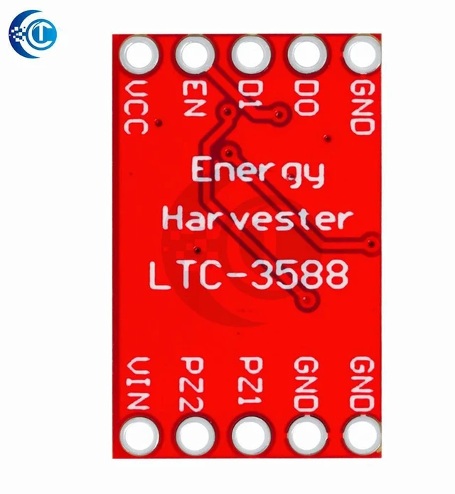 Alt view image 2 of 3 - AJMRTC LTC3588 Piezo Solar Energy Harvester Module, Multifunctional Energy Harvesting Component, Easy to Install, Low Power Power Supply Board for Piezoelectric Vibration Solar Energy Collection DIY