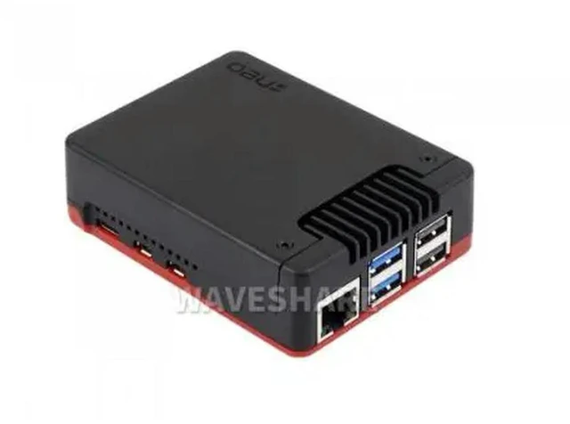 Alt view image 2 of 2 - AJMRTC PI5-CASE-ARGON-NEO Aluminum Alloy Case for Raspberry Pi 5, Built-in Cooling Fan, Optional M.2 NVME Expansion Slot, Protective Enclosure with Active Cooling for Single Board Computer DIY Project
