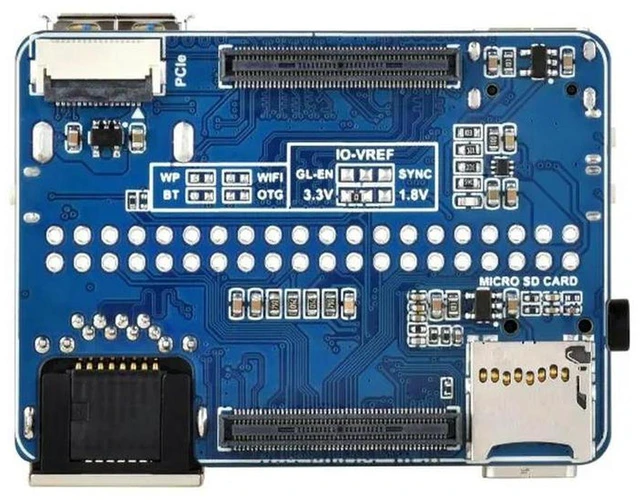 Main image of AJMRTC CM5-NANO-B Nano Base Board (B) for Raspberry Pi Compute Module 5, Same Size as CM5, Compact Carrier Board for CM5 Embedded Industrial Control DIY Projects