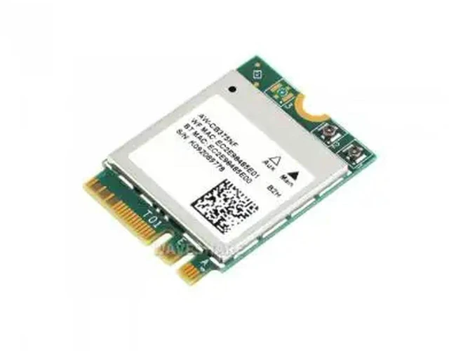 Alt view image 2 of 2 - AJMRTC AW-CB375NF Dual-Band Wireless NIC, RTL8822CE-CG Chip, 2.4G & 5GHz WiFi, Bluetooth 5.0 with BLE Support, M.2 WiFi Bluetooth Combo Card for Desktop Laptop Embedded Projects