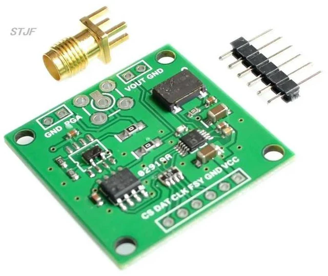 Main image of AJMRTC AD9833 Signal Generator Module, DDS Programmable Waveform Generator IC, Sine Triangle Square Wave Output, Frequency Adjustable, Signal Source Module for Arduino Raspberry Pi DIY Electronic Test