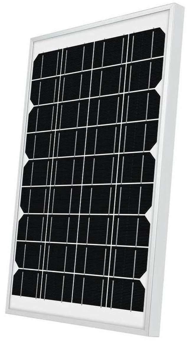 Alt view image 2 of 3 - AJMRTC 10W 18V Polysilicon Solar Panel, High Conversion Efficiency Polycrystalline Solar Module, Off-Grid Solar Charger for 12V Battery, Outdoor Power Supply, Garden Light and RV DIY Solar Projects