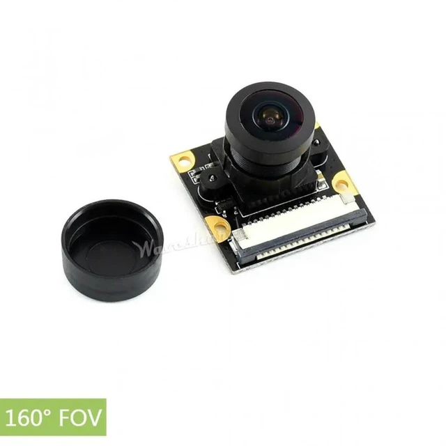 Alt view image 3 of 3 - AJMRTC IMX219-160 Camera Module, 8MP 160 Degree Wide FOV, MIPI CSI Camera Applicable for Jetson Nano Developer Kit, Raspberry Pi Compute Module 3 / 3+, for AI Vision, Object Detection & Robotics Proje