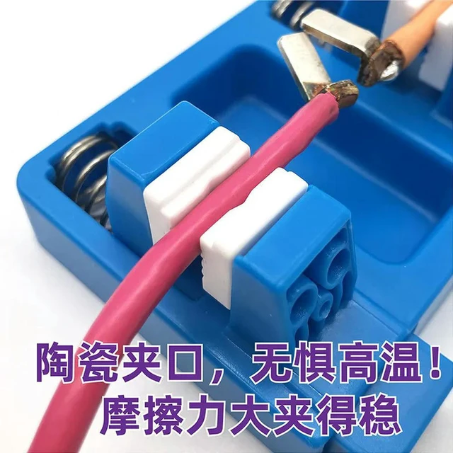 Alt view image 2 of 3 - AJMRTC Soldering Tool Set, Soldering Station PCB Wiring Fixture, DuPont Wire Clamp Welding Holder, Adjustable Circuit Board Fixing Bracket for Soldering, Electronic Repair & DIY Soldering Projects