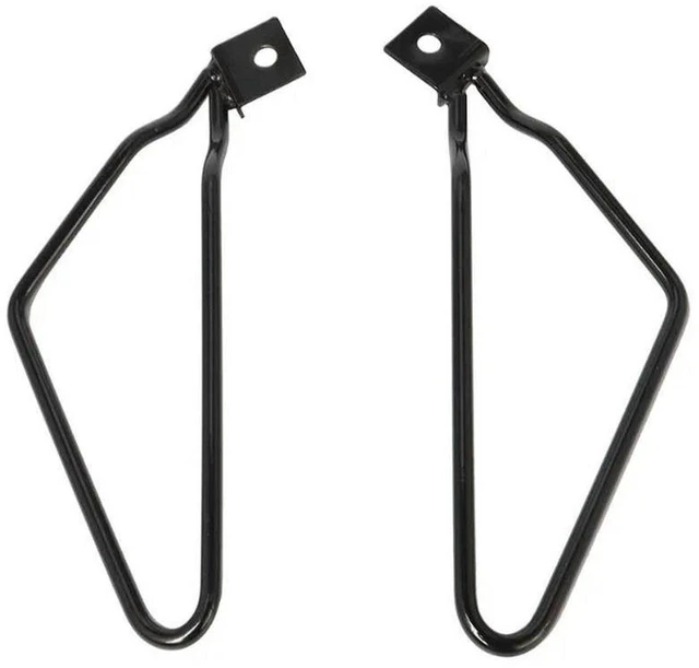 Main image of AJMRTC Universal Motorcycle Modified Side Box Side Bag Bracket, Triangular Protective Mounting Holder, Heavy Duty Side Case Support Rack, Durable Side Bag Frame for Motorcycle Luggage Installation