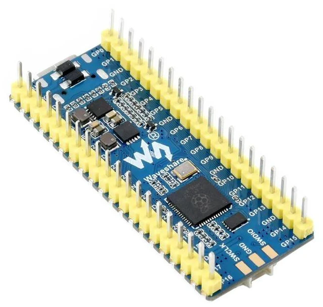 Alt view image 2 of 2 - AJMRTC RP2040-LCD-0.96 Pico-like MCU Development Board, Raspberry Pi RP2040 Chip, Onboard 0.96 Inch LCD Display, Dual Core Cortex-M0+, USB Interface, Support MicroPython C/C++ for Embedded Maker Proje