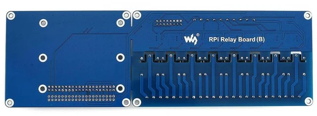 Alt view image 3 of 3 - AJMRTC Raspberry Pi 8-Channel Relay Expansion Board, Max 5A 250V AC / 5A 30V DC Load, Optocoupler Isolation Relay Module, GPIO Control Switch Board for Raspberry Pi Industrial Automation DIY Project