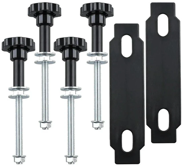 Main image of AJMRTC Off-Road Roof Rack Side Slip Board Holder Kit, Roof Frame Mounted Release Board Bracket, Universal Roof Rack Accessory for Offroad Vehicle, Stable Support for Side Slide Release Board