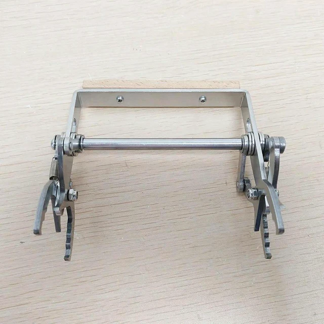 Alt view image 3 of 3 - AJMRTC Beekeeping Tool Nest Frame Clip, Wooden Handle Stainless Steel Spleen Lift Clip, Beehive Frame Gripper, Durable Beekeeping Accessory for Lifting and Moving Beehive Nest Frames Safely