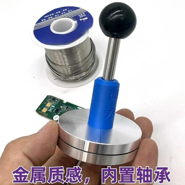 Alt view image 3 of 3 - AJMRTC 360 Degree Rotary Solder Wire Bracket, Anti-Winding Multi-Functional Rotating Solder Wire Holder, Stable Solder Spool Stand for Soldering Workbench Electronic Repair DIY Project