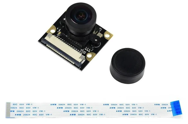 Alt view image 2 of 3 - AJMRTC RPi Camera (G) for Raspberry Pi, OV5647 Sensor, 5MP Resolution, Wider Field of View, Adjustable Focus Lens, MIPI CSI Camera Module for Raspberry Pi Vision, Image Capture and Maker DIY Project