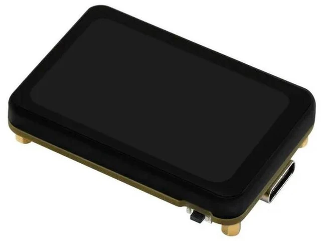 Alt view image 2 of 3 - AJMRTC ESP32-S3-Touch-AMOLED-1.64 Development Board,1.64 Inch AMOLED Touch Screen,280×456 Resolution,QSPI Interface,Onboard Accelerometer,Wi-Fi Bluetooth,Embedded GUI IoT Wearable Maker Project