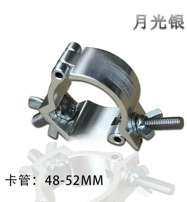 Alt view image 3 of 3 - AJMRTC Stage Light Hook, Heavy Duty Moving Head Beam Light Clamp Hook, Aluminum Alloy Stage Lighting Truss Hook, Quick Mount Fixture Hook for DJ Stage Lights, Theater Equipment and Event Lighting Rigg