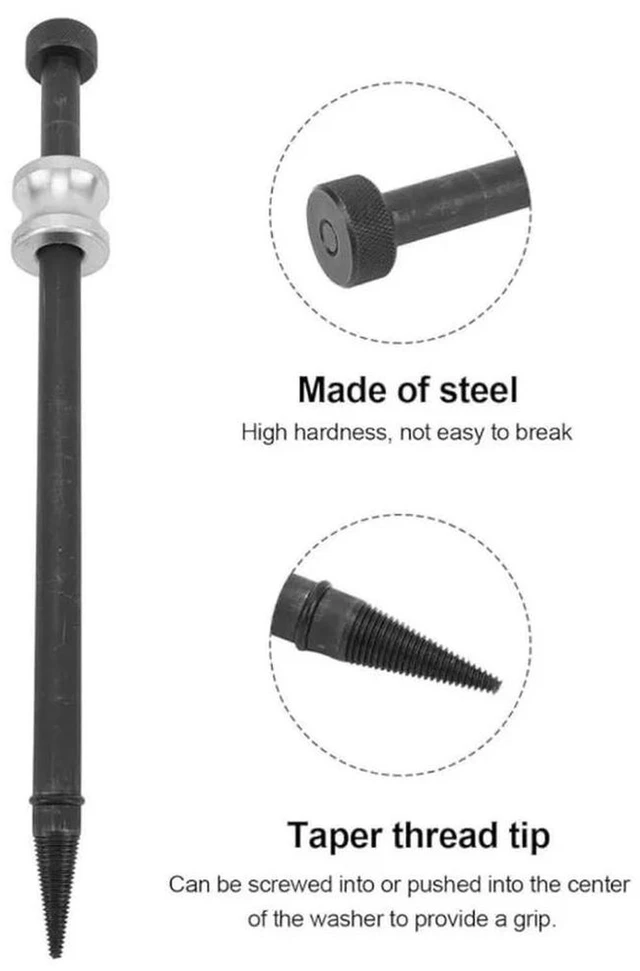 Alt view image 3 of 3 - AJMRTC Diesel Fuel Injector Sealing Ring Remover Tool, Injector Copper Sleeve Puller, Injector Copper Pad Remover, Professional Diesel Engine Repair Tool for Injector Gasket & Copper Bushing Disassemb