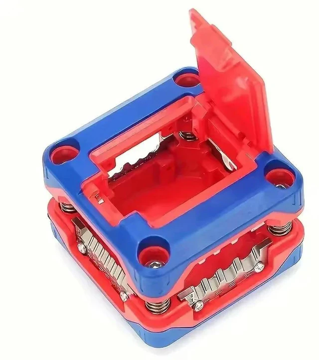 Alt view image 2 of 3 - AJMRTC Multifunctional Wire Stripping Pliers, Multi-specification Wire Stripper Tool, Small Electrician Stripping Artifact, Handheld Cable Stripping Pliers for Electrical Wiring Repair & Household