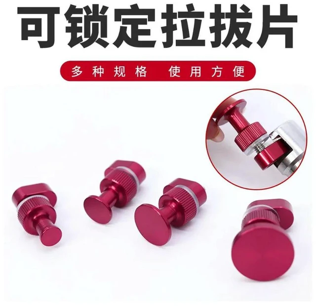 Alt view image 3 of 3 - AJMRTC Car Dent Repair Tool Accessories, Aluminum Gaskets for Paintless Dent Repair, Replacement Aluminum Gasket Pads for Automotive Dent Puller, Auto Body Dent Removal Maintenance Parts