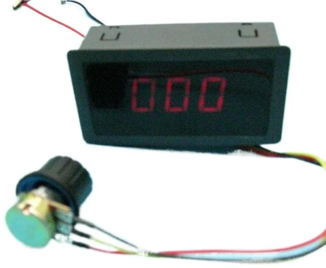 Main image of AJMRTC Digital PWM DC Motor Governor, 24V Stepless Speed Control Switch Controller, Adjustable DC Motor Speed Regulator for DC Brushed Motor, Fan, Pump and DIY Automation Equipment