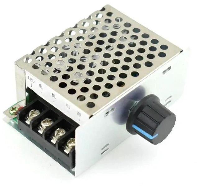 Main image of AJMRTC DC Motor PWM Stepless Speed Controller, 24V Universal 20A Pulse Width Modulation Variable Speed Switch, High Current DC Motor Governor for Brushed Motors, Water Pumps, Fans and DIY Automation