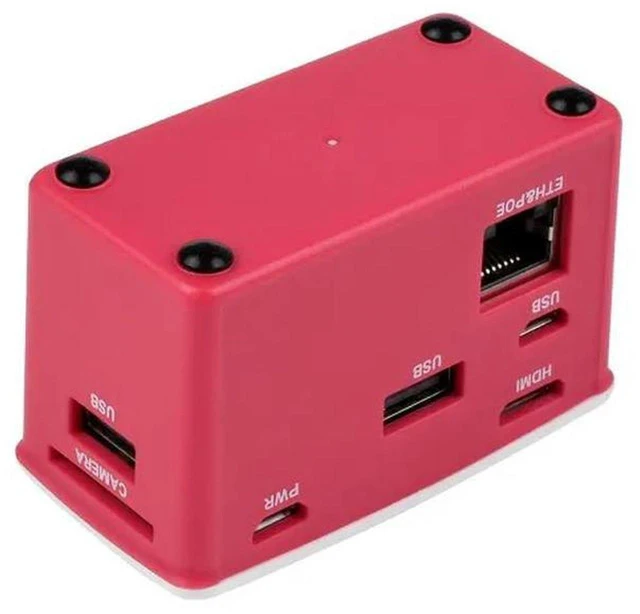 Main image of AJMRTC PoE Ethernet & USB HUB Box for Raspberry Pi Zero Series, 3×USB 2.0 Ports, 802.3af Compliant PoE Powered Enclosure, RJ45 LAN Expansion Box for Raspberry Pi Zero W / Zero 2W Embedded Network