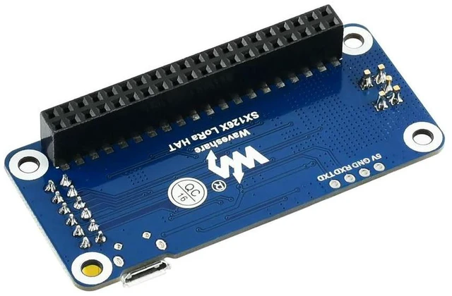 Alt view image 2 of 3 - AJMRTC SX1268 LoRa HAT for Raspberry Pi, 433MHz Frequency Band for Europe Asia Africa, Long Range Sub-GHz Wireless Communication Expansion Board for IoT Sensor & Remote Data Acquisition