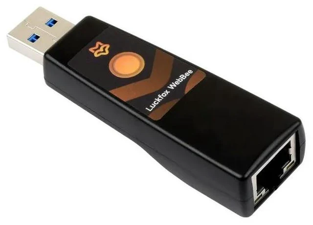 Alt view image 3 of 3 - AJMRTC Luckfox Pico WebBee RV1103 Linux Micro Development Board, Integrated Arm Cortex-A7 & RISC-V MCU & PHY, Ethernet Port with Protective Housing for Embedded Linux & IoT Projects
