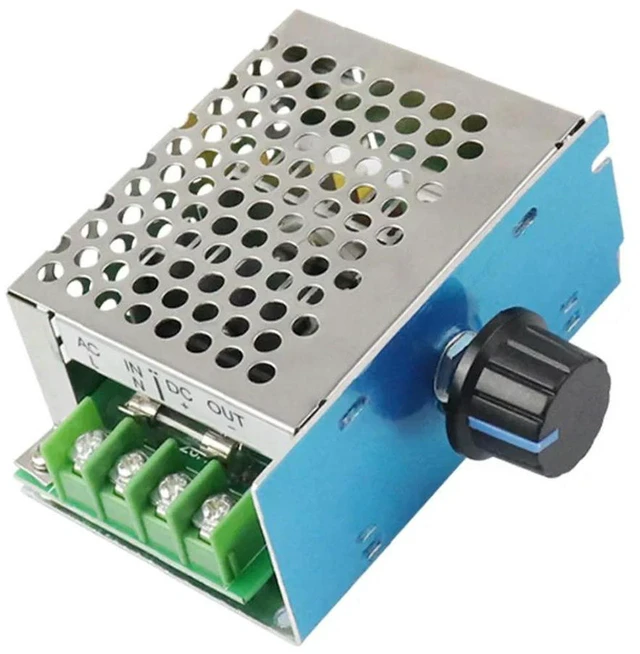 Alt view image 2 of 3 - AJMRTC 220V DC Motor Governor, DC Motor Speed Controller Voltage Regulator Switch, Adjustable Speed Regulation Control Switch for DC Brushed Motor, Fan and Small Power Equipment