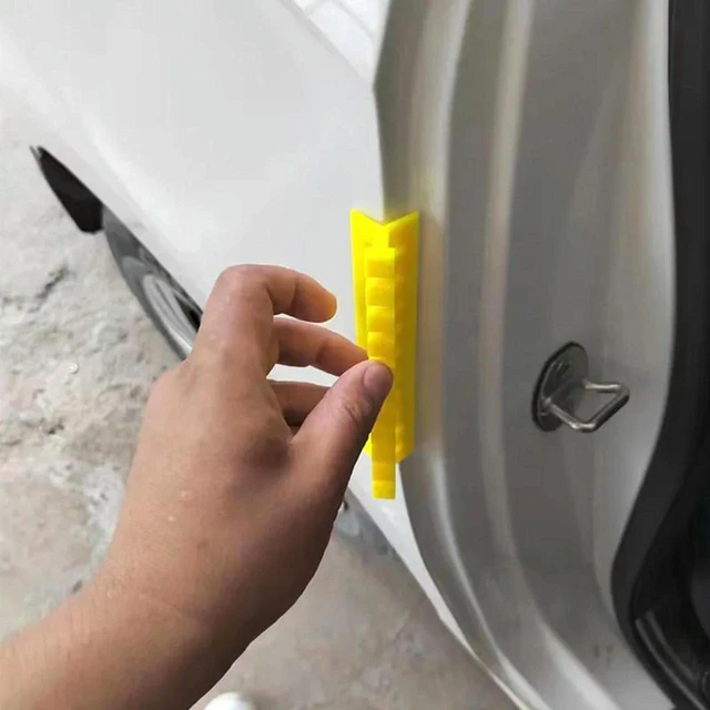 Alt view image 3 of 3 - AJMRTC Car Dent Repair Tool, Right Angle Pull Row & Pull Buckles 2-Piece Kit, 2 Sets Paintless Dent Removal Pulling Buckle Accessories for Auto Body Dent Repair & Sheet Metal Restoration